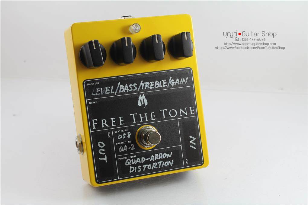 Free The Tone QUAD-ARROW (ประกัน Pedal Park) : บุญตู่ Guitarshop