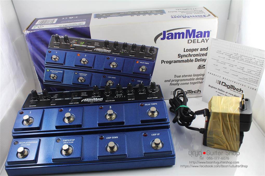 Digitech JamMan Delay Looper : บุญตู่ Guitarshop