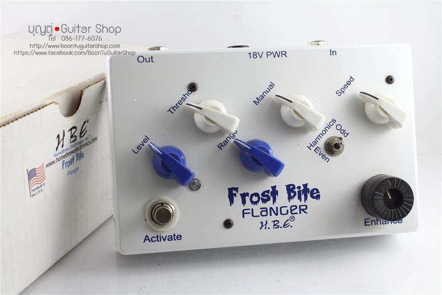 HBE Frost Bite Flanger USA : บุญตู่ Guitarshop