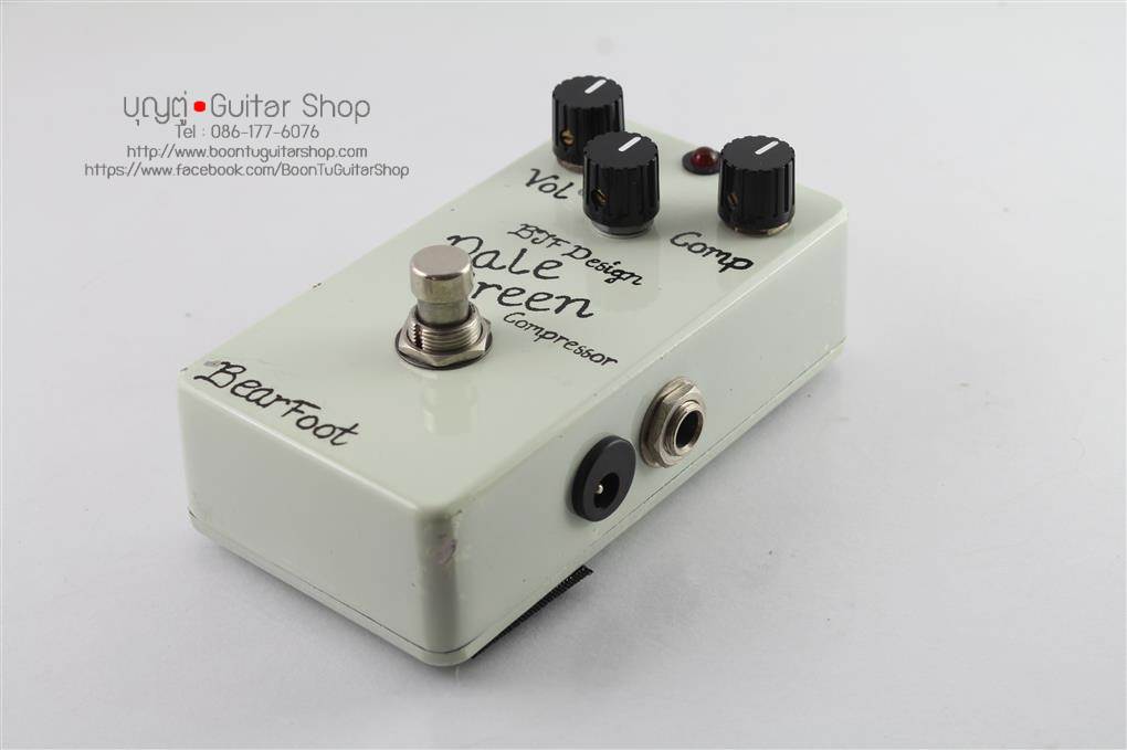 Bearfoot Pale Green Compressor : บุญตู่ Guitarshop