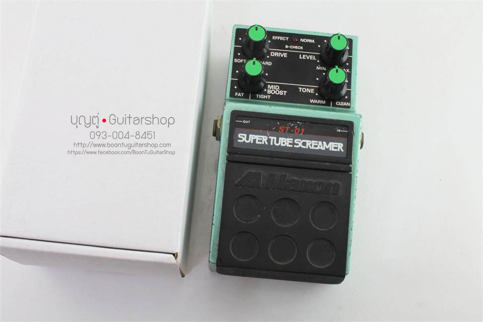 Maxon ST-01 Super Tube Screamer Made In Japan : บุญตู่ Guitarshop