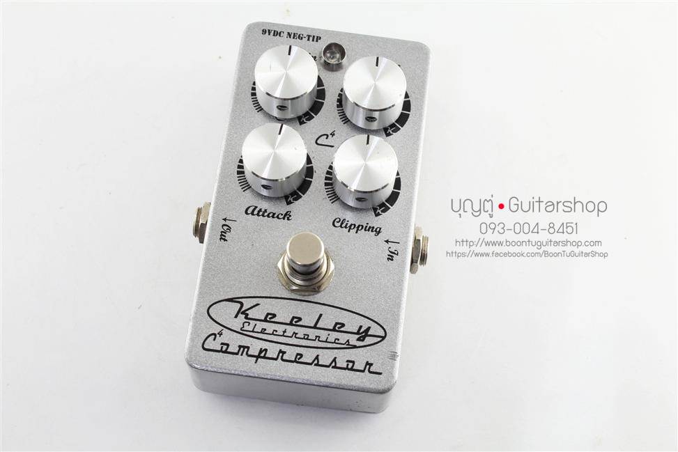 Keeley C4 4-Knob Compressor : บุญตู่ Guitarshop