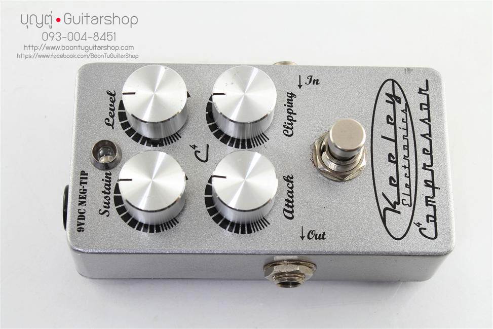 Keeley C4 4-Knob Compressor : บุญตู่ Guitarshop